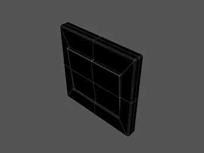 Light Switch v1 001 Low-poly 3D model