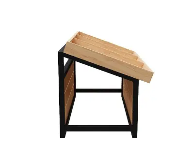 Stall models Low-poly 3D model