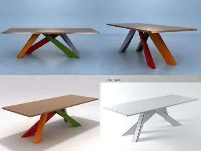Big Table 3D model