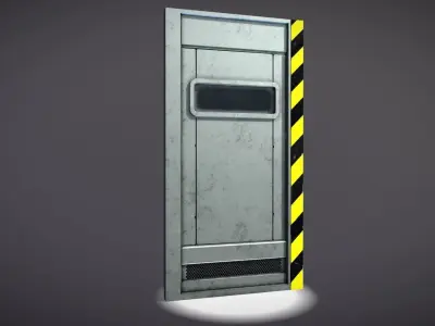 Security Door 3D model