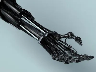 terminator t-800 Arm 3D model