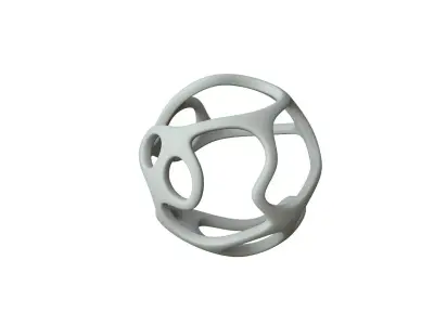 SciFi Cube Object No 38728 Low Poly Shape Texture