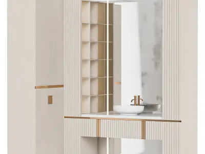 Bathroom furniture 3 3D model