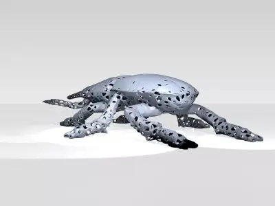 Stagbeetle Voronoi 3D model