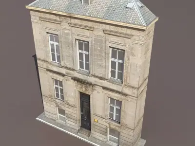 Apartment House 119 3D model
