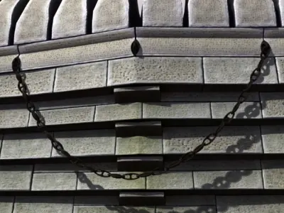 Bireme Bridge neoclassical structure 3D model