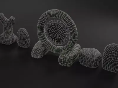 Magic Rune Free low-poly 3D model