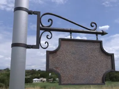 bull cart wooden bridge with wheels Free 3D model