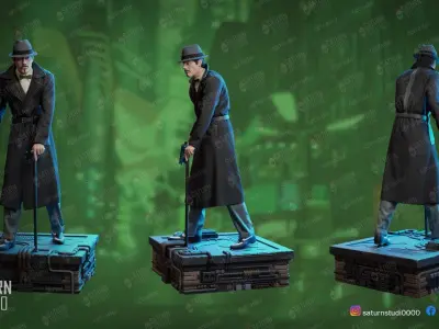 Gaff Blade Runner 3d print model 3D print mode 3D print model