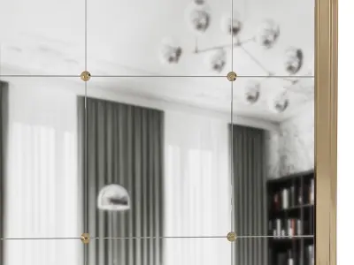 Orangery mirror by baker 3D model