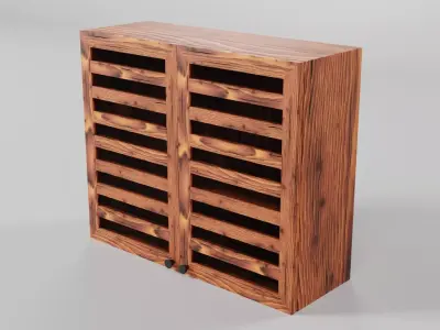 Kitchen Cabinet CG45 3D model