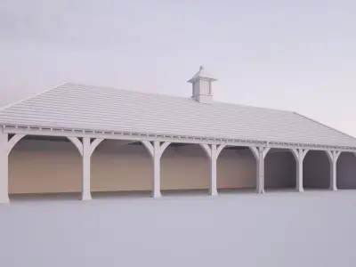 British House Bosc Garage CP-2A 3D model