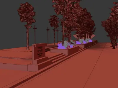 Landscape Sculpture  3D model