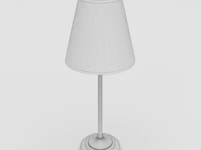 Table lamp 3D model 126