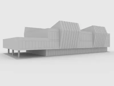 Office 4 Building 3D model