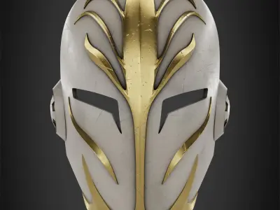 Star Wars Jedi Temple Guard Mask for Cosplay 3D print model
