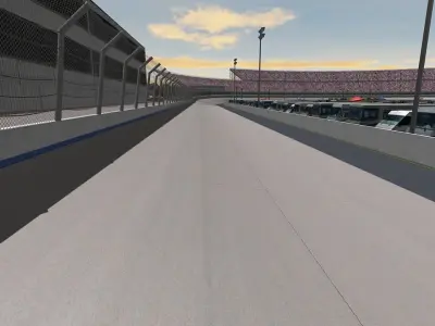 Dover Motor Speedway Game Ready Low-poly 3D model