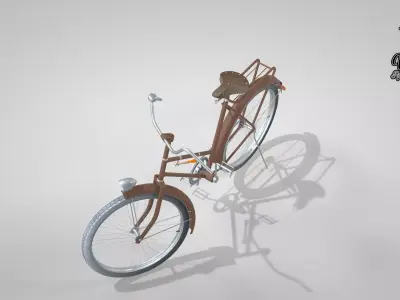 Bicycle 50s Original  3D model