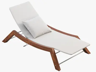 Beltempo Windmaster Chaise Lounge 3 options 3D model