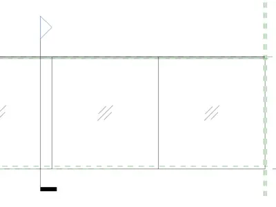 Glass Railing Parametric Revit family Volume01 3D model
