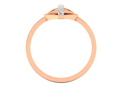 Women Ring Render 3dm STL MTL SLC JCD OBJ FBX Details 3D print model 52