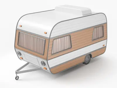  Caravan 3D Model 