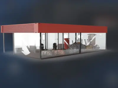 Temporary Store 3D model