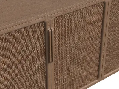 Restoration Hardware Trieste 4-Door Sideboard 3D model