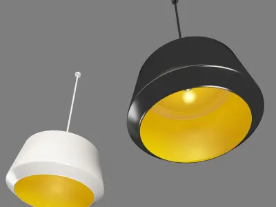 CAN Light Zerolighting Floor Table Pendant 3D model