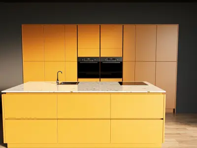 95-Kitchen11 matte 8 3D model