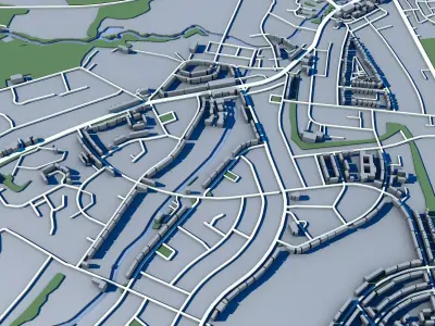 Beckenham Place Park London Printable London Landscape 3D print model