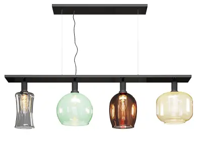 Telesto pendant lamp 3D model