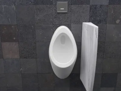 Urinal 2 3D model
