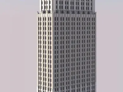 909 Walnut Tower 3D print model