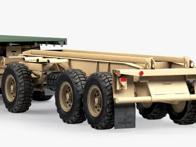  Palletized Load System Oshkosh A1 Trailer 