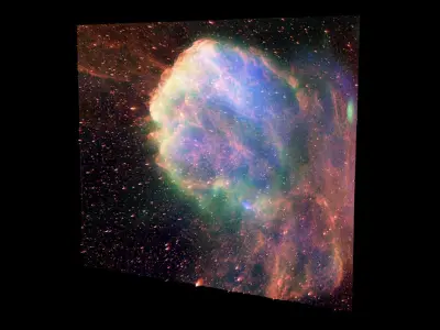 Jellyfish Nebula 3D model