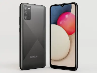 Samsung Galaxy A02s 3D model