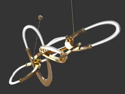 Bouchon Chandelier-1 3D model