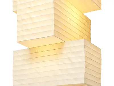 Akari 36N pendant light 3D model