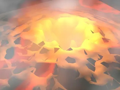 Volcano 3D model