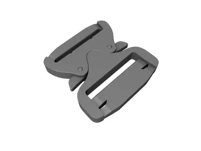 Dredd vest Cobra buckles 3D print model