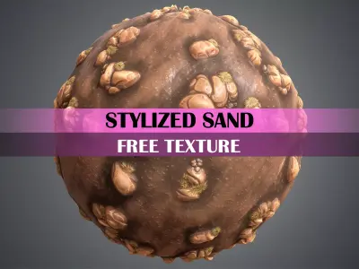 Stylized Sand Texture Texture