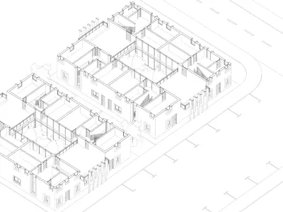 Modern House 3Ds Max and Revit file Free 3D model