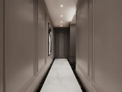 Entrance Hall Sapphire by FGM 3D model