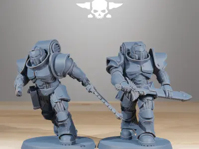 Socratis Melee Infantry 3D print model