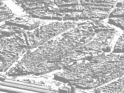 Amsterdam City Center 3D model