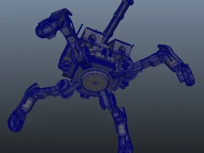 Gun Fight 3D model