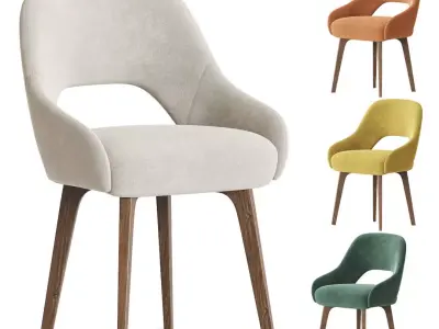 Lola Dining Chair Mambo 3D model