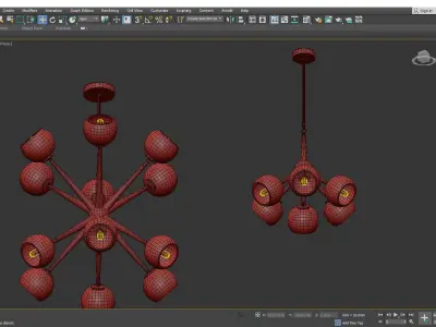 Giotto Burst  6 6 Low-poly 3D model