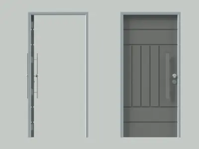 Door sets 17 3D model